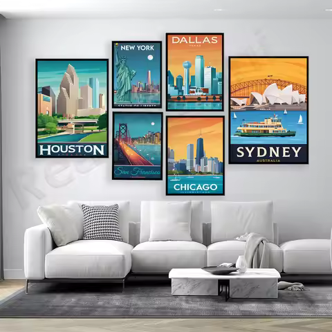 Sydney Opera House, Houston Texas USA, Chicago Illinois, New York, UT Dallas, San Francisco Californ