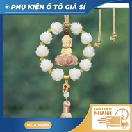 Khanh Hanging Lotus Buddha Tathagata 8 Lotus Flowers and Lotus Car Hanging