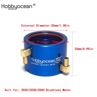 Hobbyocean Water Cooling Jacket 4068 4050 2425 2825 2830 2840 3640 3650 for RC Boat 28453660 3670 36