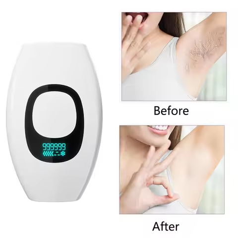 999,999 Flashes Bikinis IPL Pulses Epilator Painless Laser Hair Removal Facial Professional Depilato