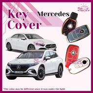 Key Cover for Mercedes Chrome Reflection TPU Car Key Remote Casing Sarung Kunci W212 W213 E200 E300 