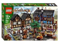LEGO 10193 Castle Medieval Market Village USED 已砌