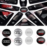 Tainan 56/65mm Car Hub Cover Badge Sticker Decoration Suitable For Audi S A3 A4 B8 8P 8V A6 C7 A5 Q5