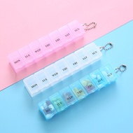 Big sales 7 Days Pill Medicine Box Weekly Tablet Holder Storage Organizer Container Case Pill Box Sp