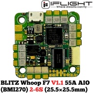 iFlight BLITZ Whoop F7 V1.1 55A AIO (BMI270) 2-6S (25.5×25.5mm) MX14032