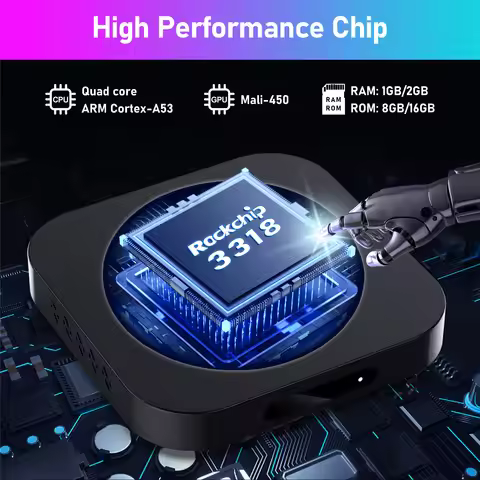 H96 Max M5 Smart TV Box Rockchip RK3318 Android11.0 4K HD Video Decording 2G16G Smart Android TV Box