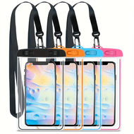 5PCS/2PCS/1pc Universal Waterproof Phone Bag, Universal Luminous Waterproof Phone Bag, Waterproof Ph