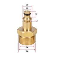 M22 Adapter High Pressure Washer Hose Pipe Quick Connector Convert Tool Watering Equipment Water Pip