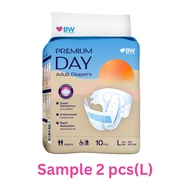 BW Sample BW- Premium Day Adult Diapers - L (2 PCS)