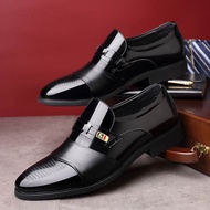 HITAM Business Men's Loafers with box Men's Black Loafers Loafers Shoes Black Classic Leather Men's 