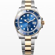 【Rolex 勞力士】Submariner Date 半金藍水鬼 126613LB 41mm