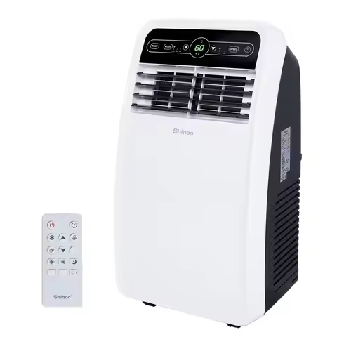 Shinco 8,000 BTU Portable Air Conditioner, AC Unit with Built-in Cool, Dehumidifier & Fan Modes for 