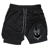 2026 Summer Sports Shorts 2 in 1 Gym Running Shorts Jogging Casual Sportswear Fitness Double Shorts