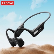Lenovo IPX6นำเสียงผ่านกระดูกไร้สายกันน้ำหูฟัง V6.0หูฟังบลูทูธปั่นจักรยานหูฟังเล่นกีฬา