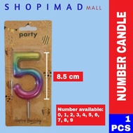 LILIN NOMBOR | NUMBER CANDLES