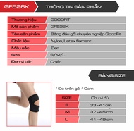 Băng đầu gối chuyên nghiệp GoodFit GF526K. bó gối dán có lò xo trợ lực. băng bảo vệ khớp gối.