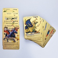 54PCS 36PCS 18PCS Pokemon Card Black Gold Silver Pikachu Charizard Cards English Version Game Battle