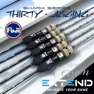 ROD, EXTEND SHARK THIRTY 30 JIGGING SERIES ROD CASTING /SPINNING (BUTT JOINT / 1PIECE)