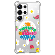 HI-SHIELD Stylish Magsafe Shockproof Case รุ่น Happy Smile8 [SAMSUNG S24 Ultra  S25 Ultra] - เคสแม่เ