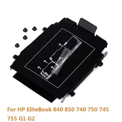 2.5 SATA Hard Drive HDD SSD Primary Caddy Bracket Frame Tray for HP EliteBook 740 750 745 755 840 85
