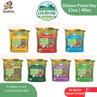 [SG SELLER] Oxbow Hay 15oz | Timothy Orchard Botanical | Fresh Soft Hay for Rabbits & Guinea Pigs
