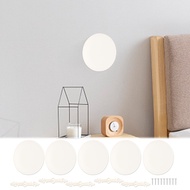 5Pcs Circle Electrical Box Cover for CP3540 Plastic Round Ceiling Cover Plate for Ceiling SHOPSBC902