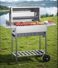 🔥BBQ  美式  燒烤爐  家用  戶外 不鏽鋼  悶烤爐子  BBQ  烤肉爐#BBQ#燒烤爐