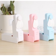 SG STOCK Portable Table Handheld Foldable Fan USB Rechargeable Mini Desk Small Personal Electric Fan Wireless Office Fan