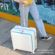 Boarding201-inch Password Lock Front Opening Small Trolley Suitcase Travel Case Women's Luggage Mini