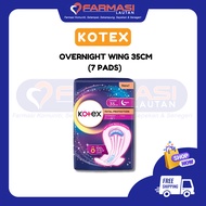 KOTEX OVERNIGHT WING 35CM (7 PADS)
