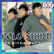 CY 5422 PLUS SIZE MAN CASUAL POLO COLAR SHIRT BIG SIZE / SHIRT COLAR SIZE BESAR 3XL 4XL 5XL 6XL 7XL