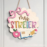 Personalized Teacher Gift 3D Teacher House Plate Teacher Welcome Plate Classroom House Plate School 