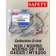 ( SAFETY ) CARBURETOR Oring Honda NSR150 / NSR / NSR150 SP / RR / Raider HX135 / MTX MTX200 Carburat