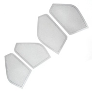 For Porsche Taycan 2019-2024 Interior Car Accessories Stainless Steel Silver Car Door Speaker Cover 