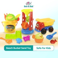 Bucket Portable Silicone Pail For Kids Beach Play Sand Toy Outdoor Play