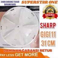 pulsator mesin cuci Sharp 1 tabung gigi 11 diameter 31cm ES-F 865