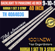 BACKLIGHT TV LCD LED PANASONIC 40 INCH TH 40A403G BACKLIGHT TV PANASONIC