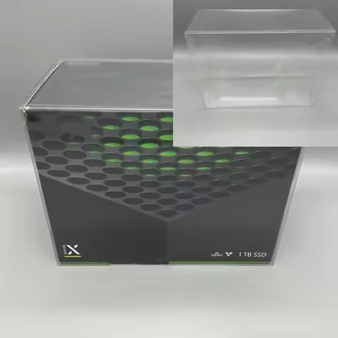 1 Box Protector For Xbox Series X XSX Console Box Clear Display Case