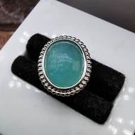 天然天河石小吊坠 11x13mm Natural Amazonite Pendant