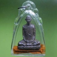 BLACK POWER PHRA LP DERM MONK MAGIC CLOTH POWERFULLY PROTECTIVE AGAINST DANGERS AND BAD POWERS RARE 