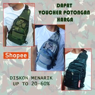 Men's army Sling bag Original / tactical army Sling bag Original camouflage bag/
