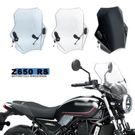Motorcycle High quality ABS plastic Adjustable Windshield Bat  For Z650 Z650 RS 2022