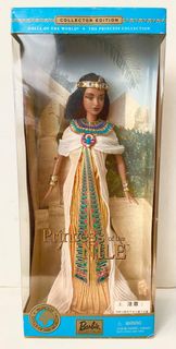Mattel Barbie 芭比 Dolls if the World - Princess of the NILE 尼羅河公主 -2001珍藏版 -有歲月痕跡 -盒8成新 -只作收藏未拆開過 HK$