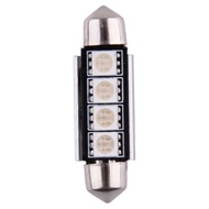 2Pcs Blue LED Bulbs Interior Dome Lights Fit for Kenworth T660 T600 T2000 2012 2011 2010 2009 DC12Va