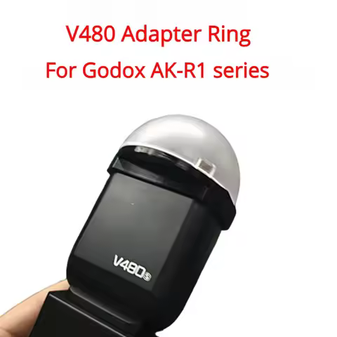 Suitable for Godox V480 flash for AK-R1 AK-R11 AK-R16 AK-R14 magnetic accessory adapter ring