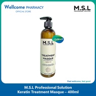 M.S.L. Professional Solution Keratin Hair Treatment Masque - 400ml