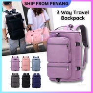 UGO Travel Backpack Beg Galas Belakang Duffel Bag Luggage Bag Gym Bag Yoga Bag 3 Ways Carry Waterpro