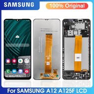 ♀✴✾6.5" Original Displ For Samsung Galaxy A12 Lcd Display For Samsunga12 A125f With Frame Touch