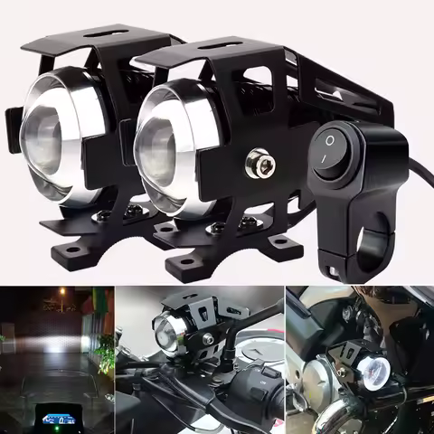 Additional LED Lights For Motorcycle Spotlights U5 12V For BMW F 650 GS GS 1200 LC F850GS GS 1250 GS