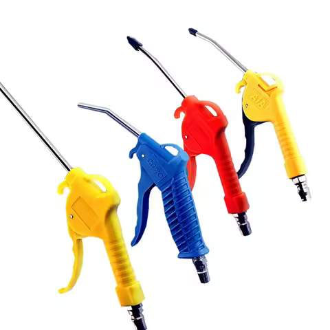 Air Blow Gun Blowing Airsoft Guns Hand Held Pneumatic Cleaning Tool Dust Spray 1/4" Port Duster Clea